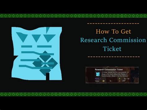 how to get research commission ticket|RESEARCH COMMISSION TICKET + HOW TO GET .